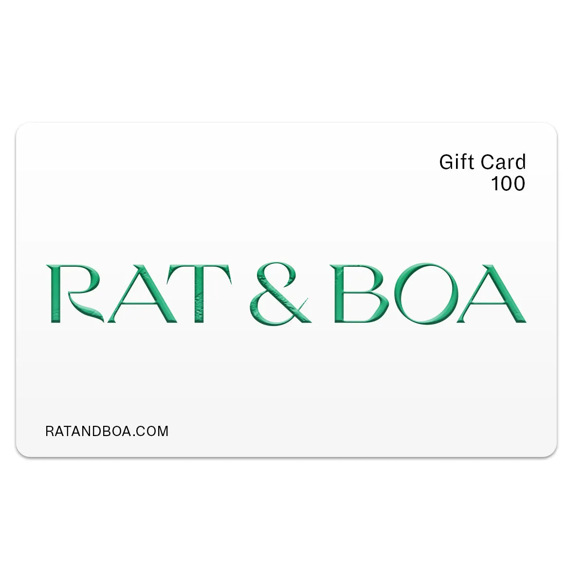 $100 Gift Card