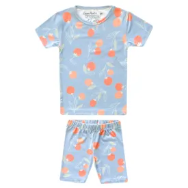 2pc Short Sleeve Pajama Set - Clementine