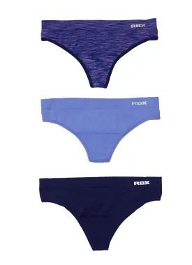 3-Pack Spacedye Seamless Thong