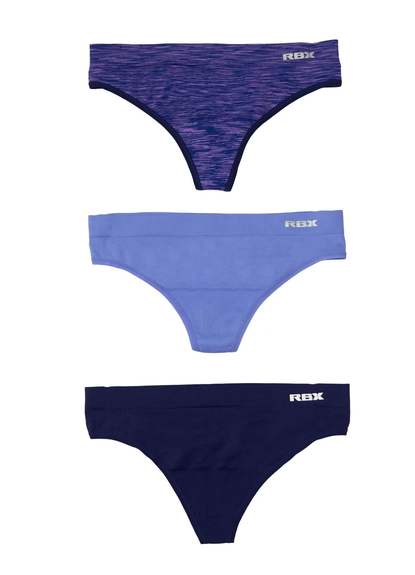 3-Pack Spacedye Seamless Thong