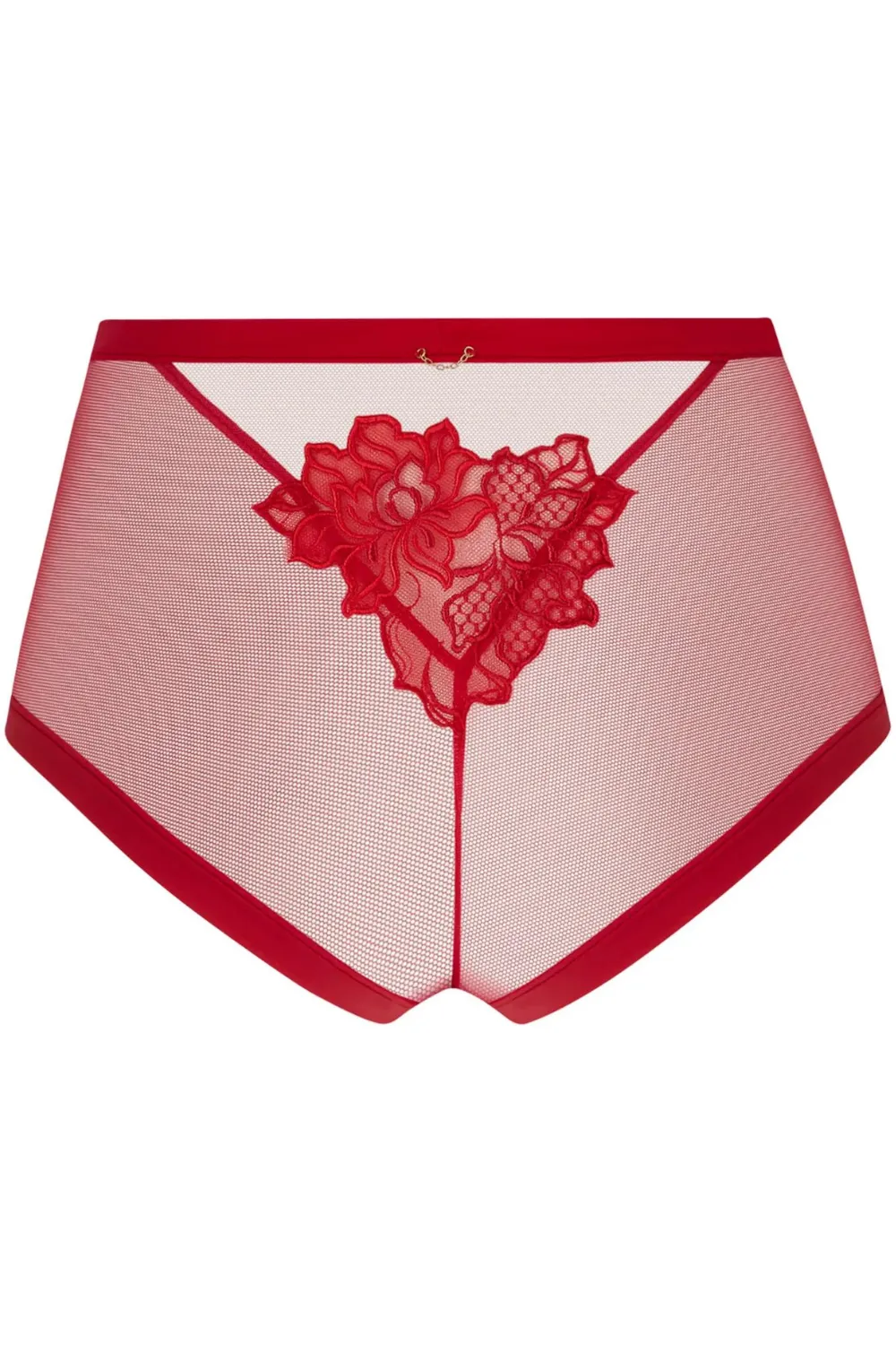 Adorable En Sexy Red High Waist Shorty