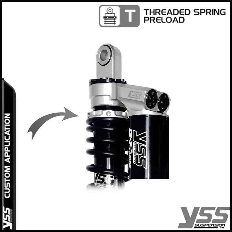 Amortisseurs moto Triumph Bonneville T100 RG362-340TRWL-52-ALU | YSS