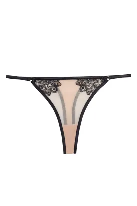 Anaise Black Thong