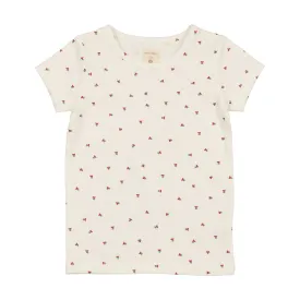 Analogie Tulip T-Shirt Short Sleeve - White