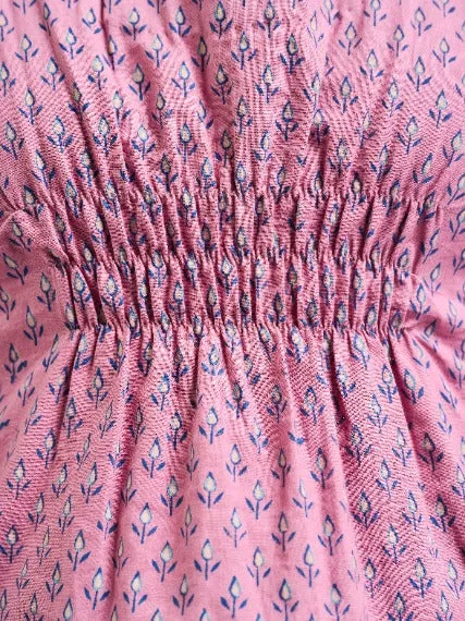 Artsy Traveler Top - Purple Buds