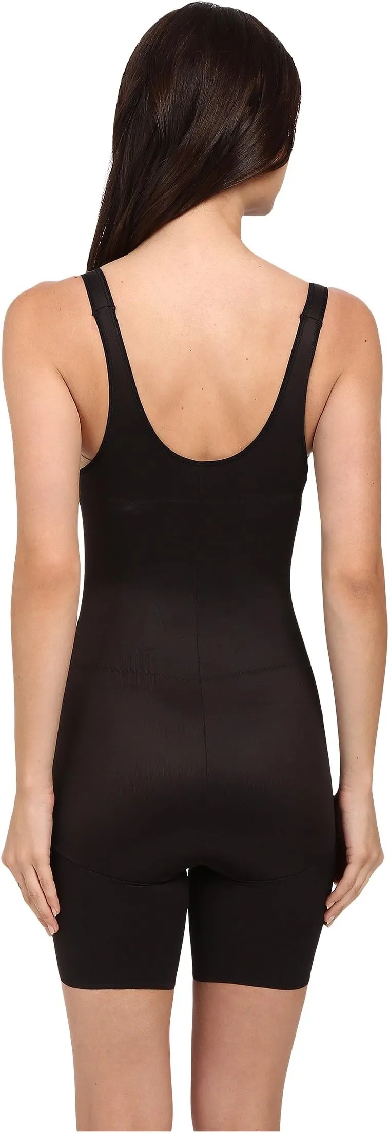 Back Magic Extra Firm Torsette Slimming Thighs Miraclesuit, black