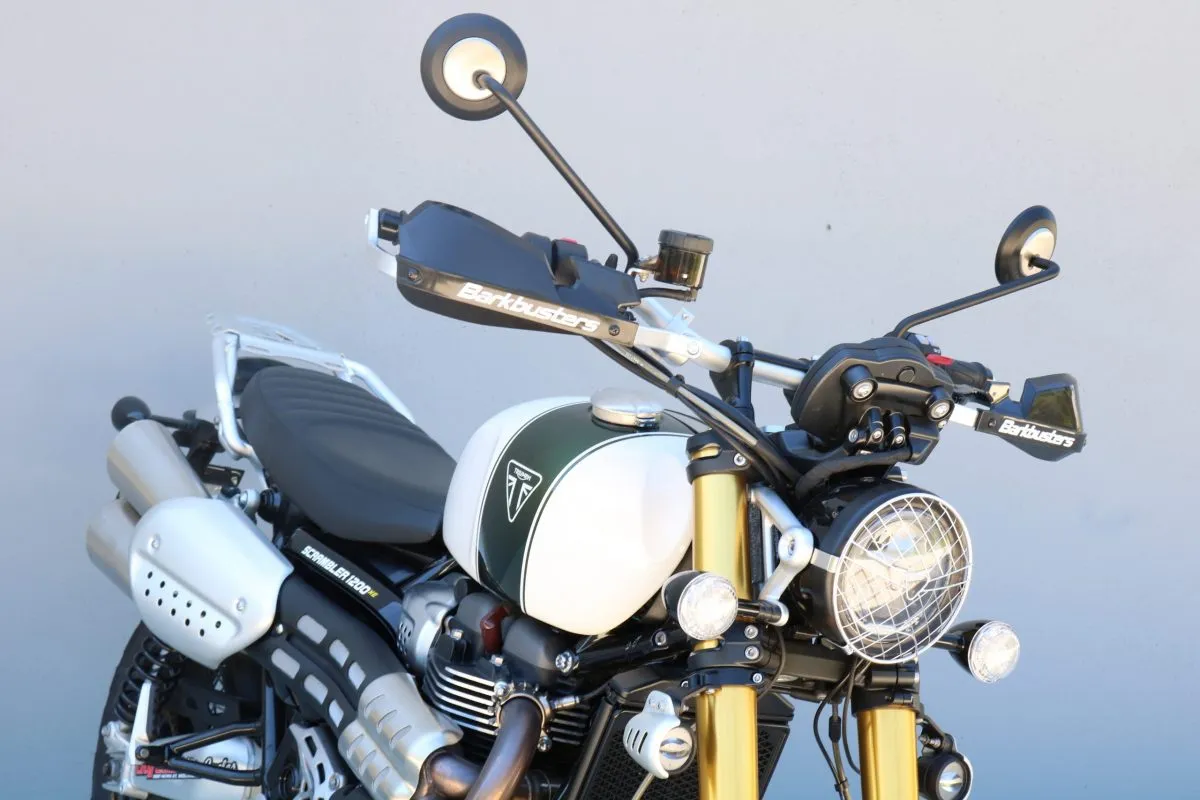 Barkbusters Handguard Mount for Triumph Scrambler 1200 XC XE (BHG-080-00-NP)