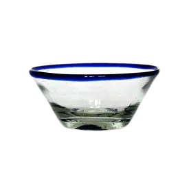 Blue Rim Tiny Bowl