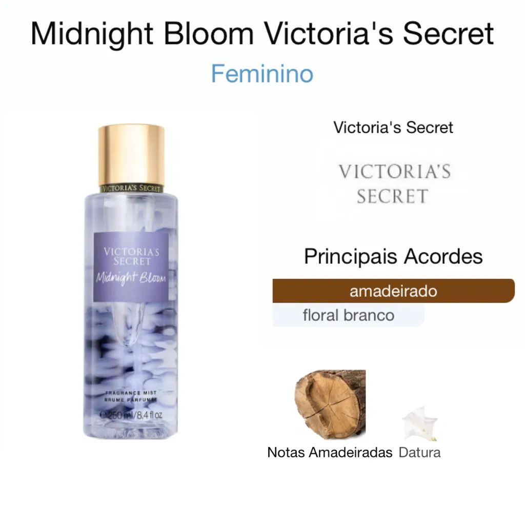 Body Splash Victoria's Secret Midnight Bloom 250 ml