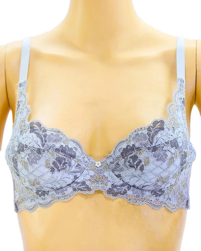 Bridal Embroidered Bra - Soft Padded Underwired Bra - Taiwan Bra - 2025