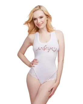 Bride Bodysuit - Large - White