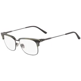 Calvin Klein Men's Eyeglasses - Charcoal Horn Metal Frame | CALVIN KLEIN CK18124 018