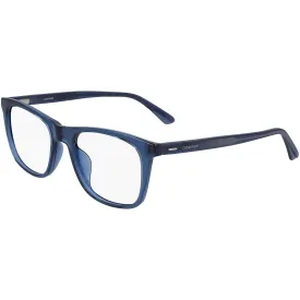 Calvin Klein Men's Eyeglasses - Crystal Blue Square Frame | CALVIN KLEIN CK20526 405