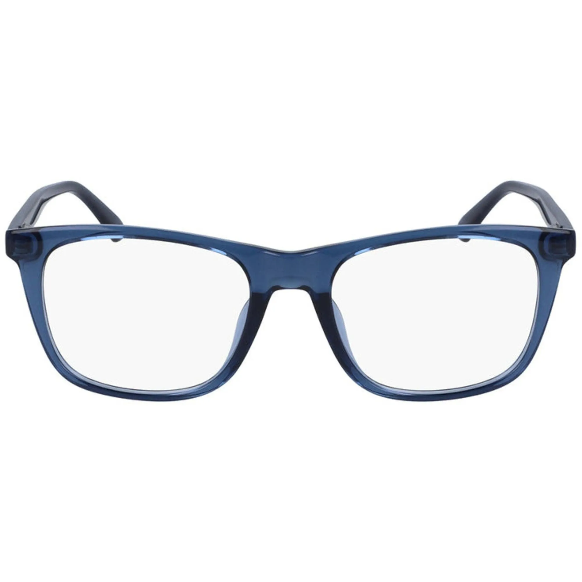 Calvin Klein Men's Eyeglasses - Crystal Blue Square Frame | CALVIN KLEIN CK20526 405
