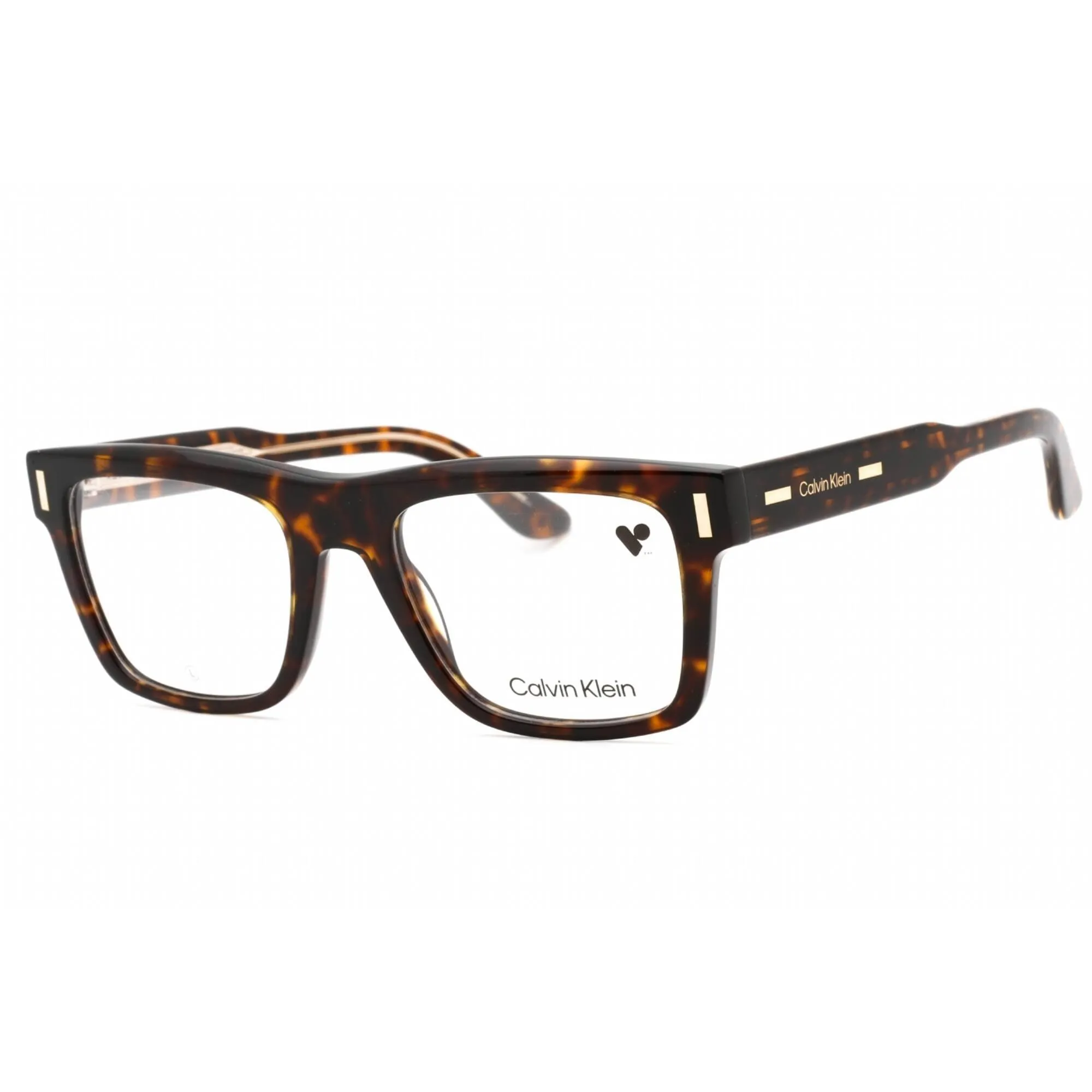 Calvin Klein Men's Eyeglasses - Dark Havana Full Rim Rectangular Frame | CK23519 237