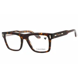 Calvin Klein Men's Eyeglasses - Dark Havana Full Rim Rectangular Frame | CK23519 237