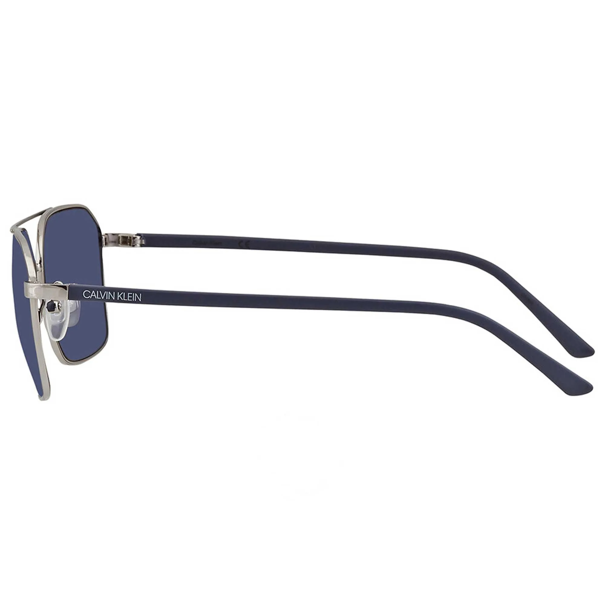 Calvin Klein Men's Sunglasses - Silver Full Rim Navigator Frame | CK20300S 045