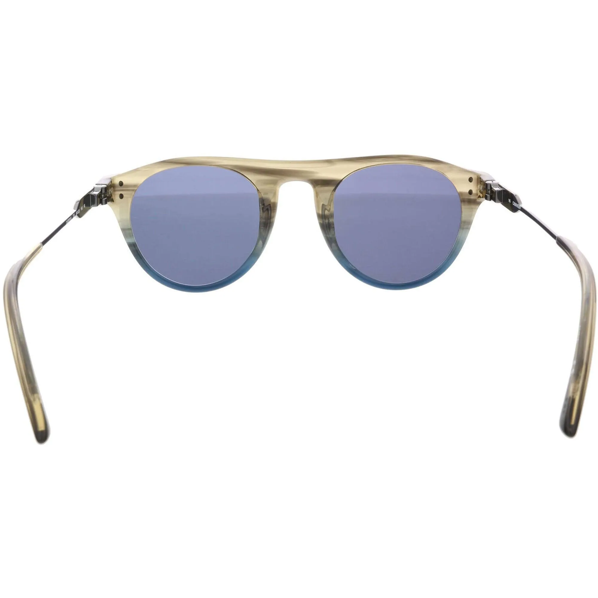 Calvin Klein Men's Sunglasses - Taupe Blue Horn Grad Frame | CALVIN KLEIN CK20701S 275