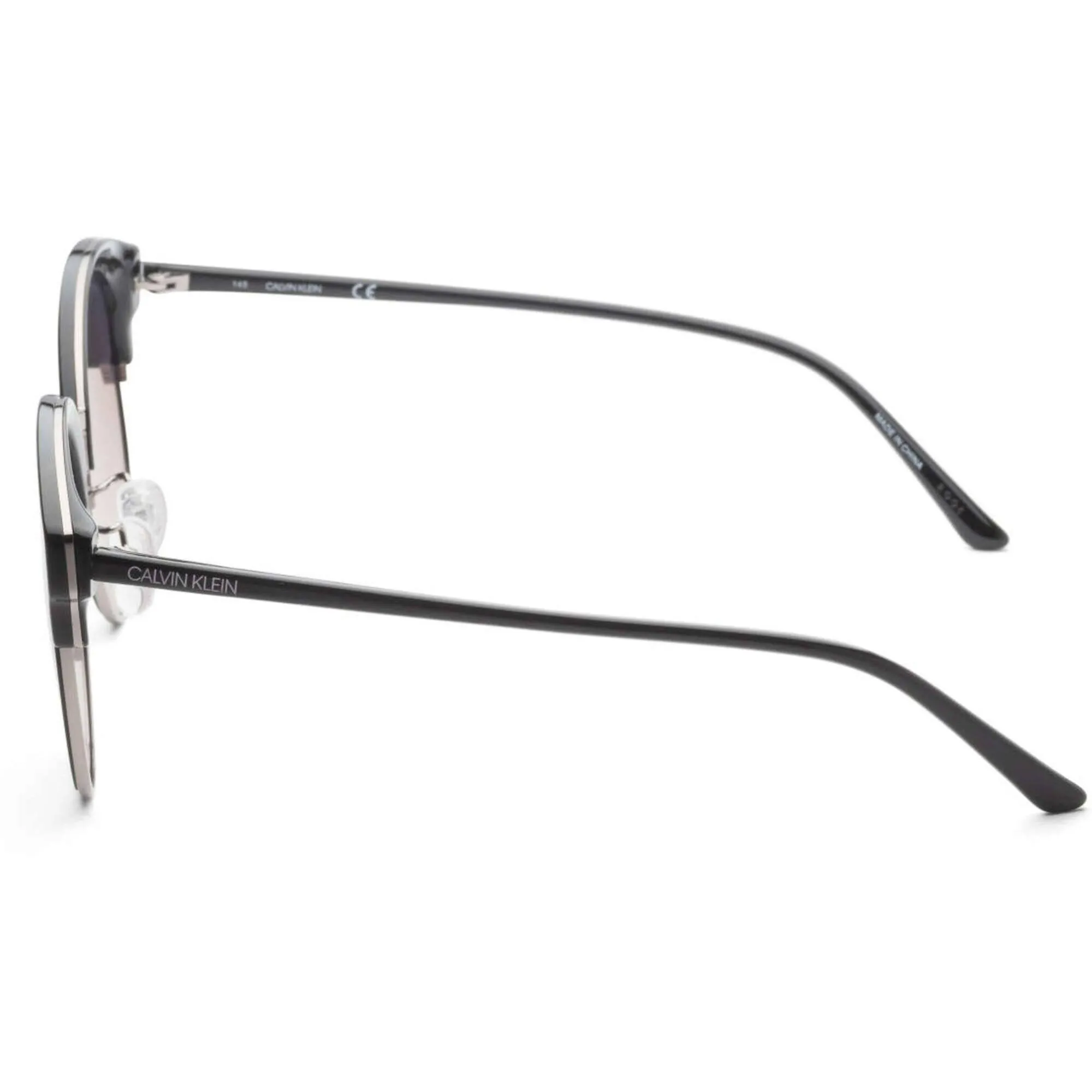 Calvin Klein Unisex Sunglasses - Gun Metal Cat Eye Frame | CALVIN KLEIN CK19324SK 008