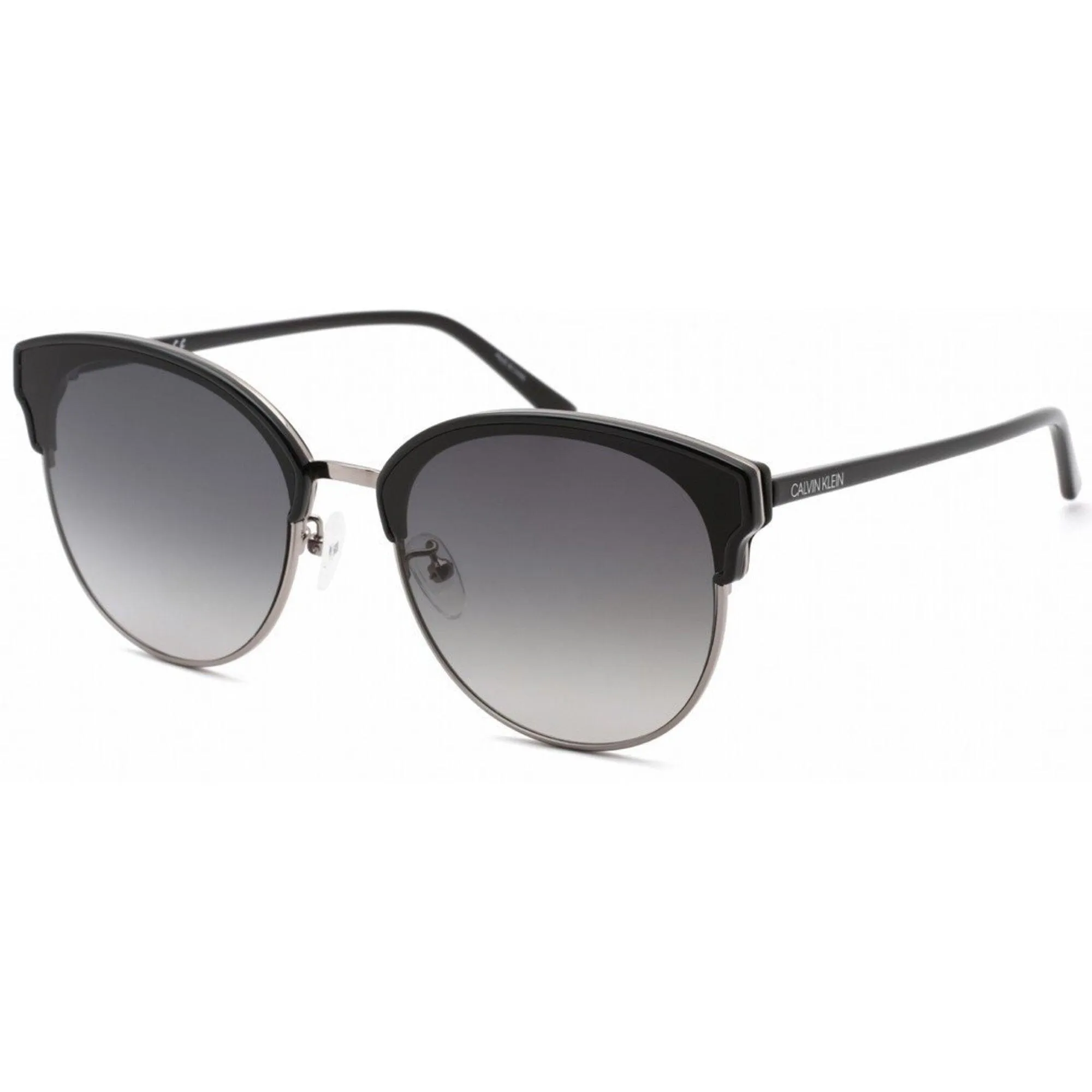 Calvin Klein Unisex Sunglasses - Gun Metal Cat Eye Frame | CALVIN KLEIN CK19324SK 008