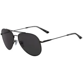 Calvin Klein Unisex Sunglasses - Gun Metal Pilot Frame | CALVIN KLEIN CK18105S 008