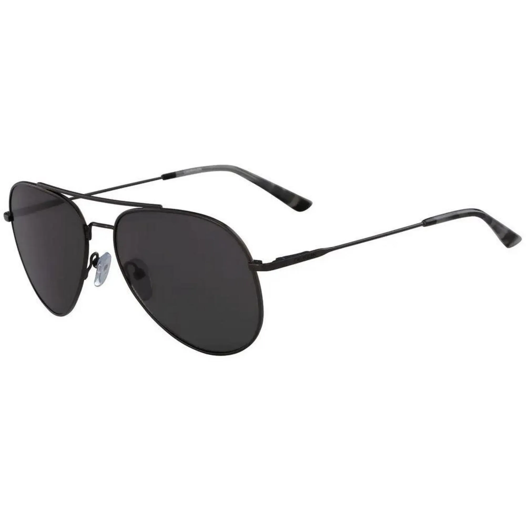 Calvin Klein Unisex Sunglasses - Gun Metal Pilot Frame | CALVIN KLEIN CK18105S 008
