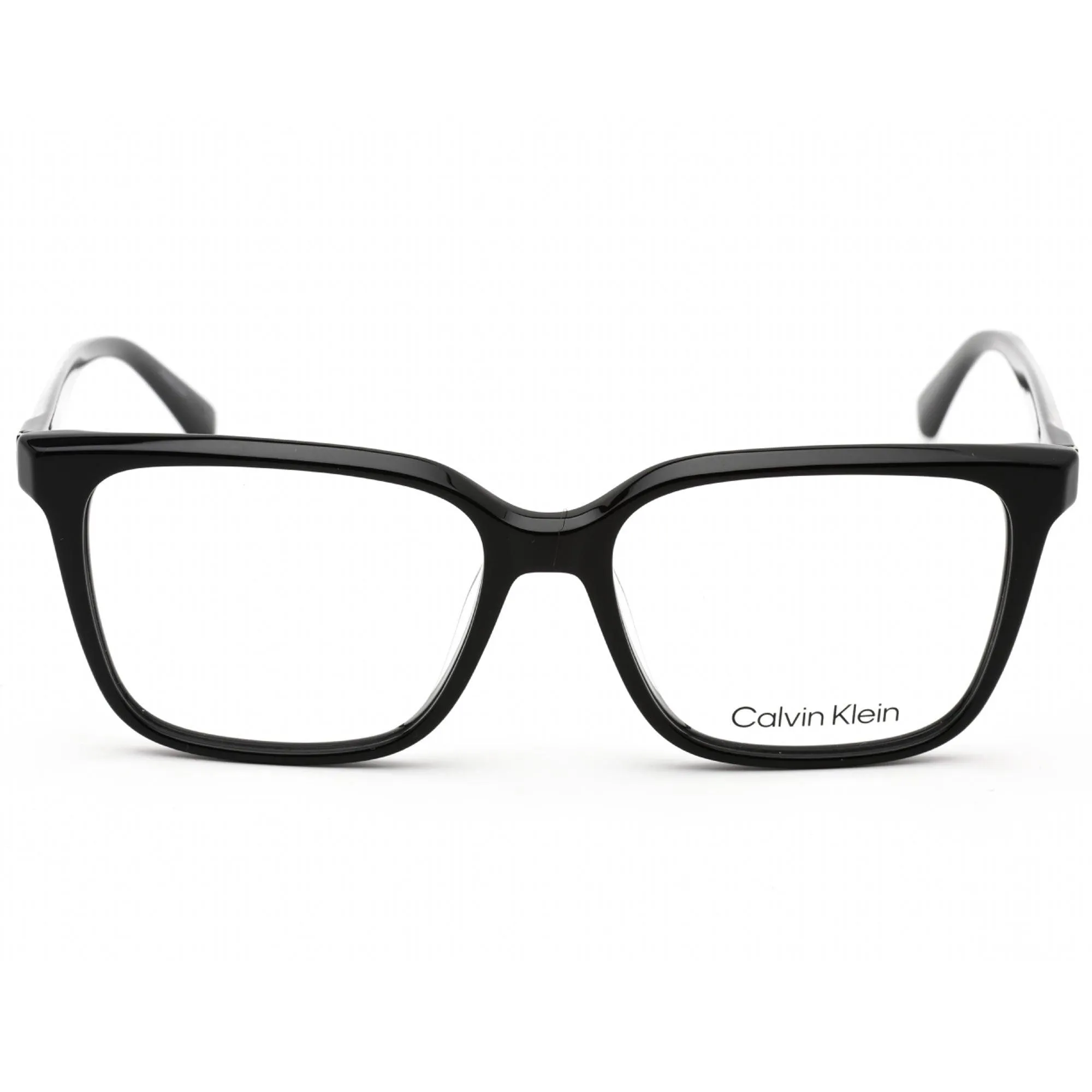 Calvin Klein Women's Eyeglasses - Black Rectangular Acetate Full Rim | CK21520 001