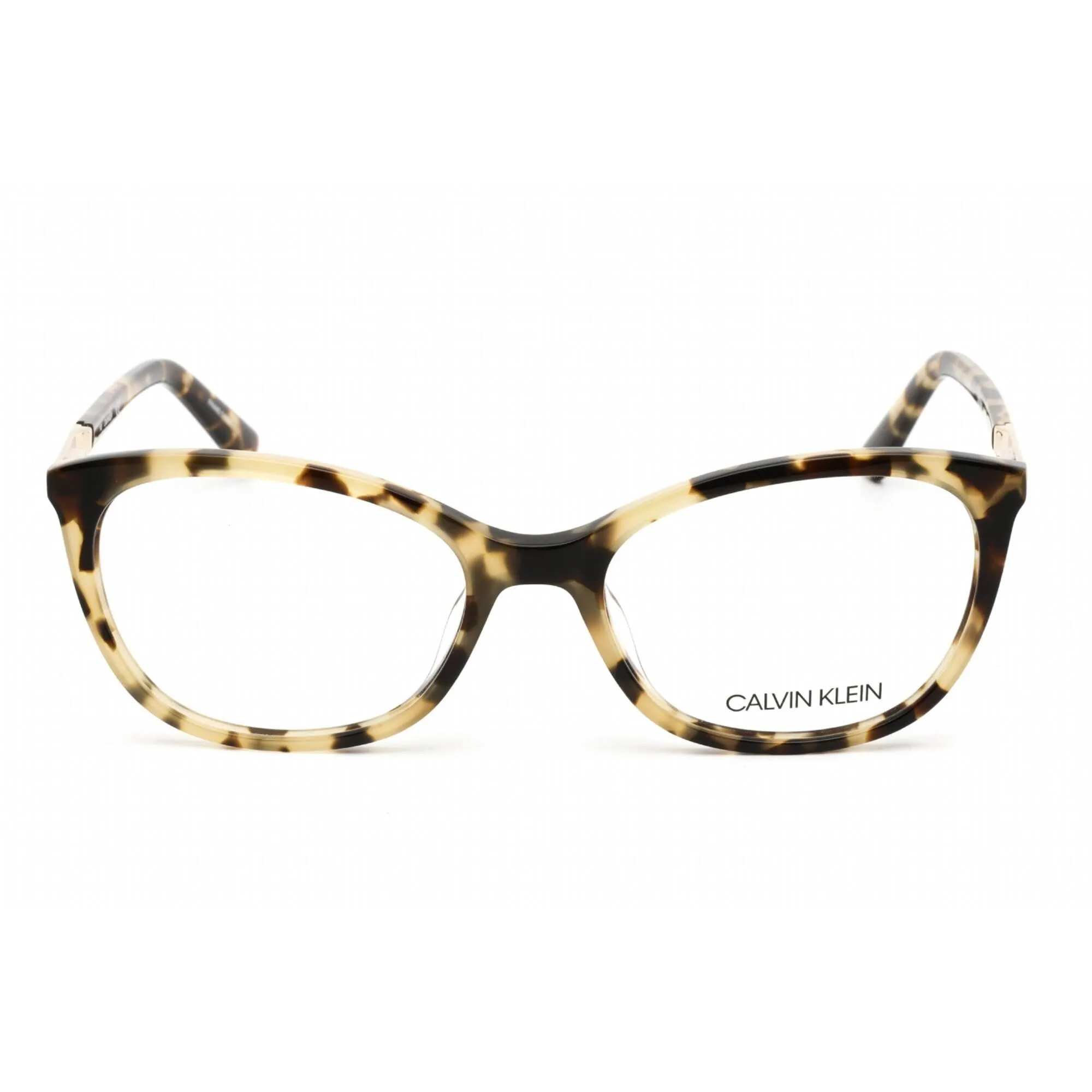 Calvin Klein Women's Eyeglasses - Khaki Tortoise Plastic Cat Eye Frame | CK20508 244