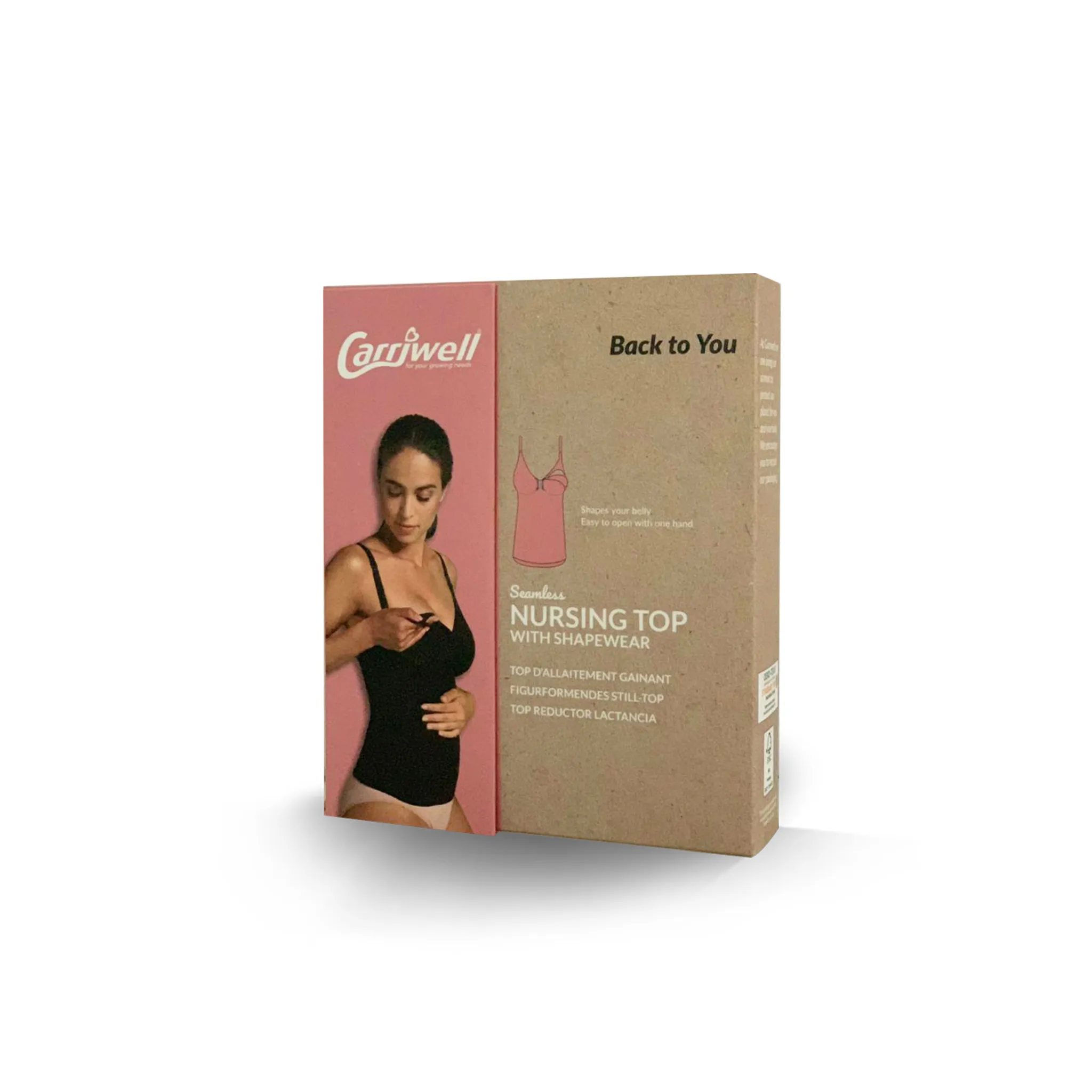 Carriwell | Nursing Top with Shapewear