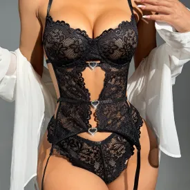 Casey Lace Two Piece Lingerie Set