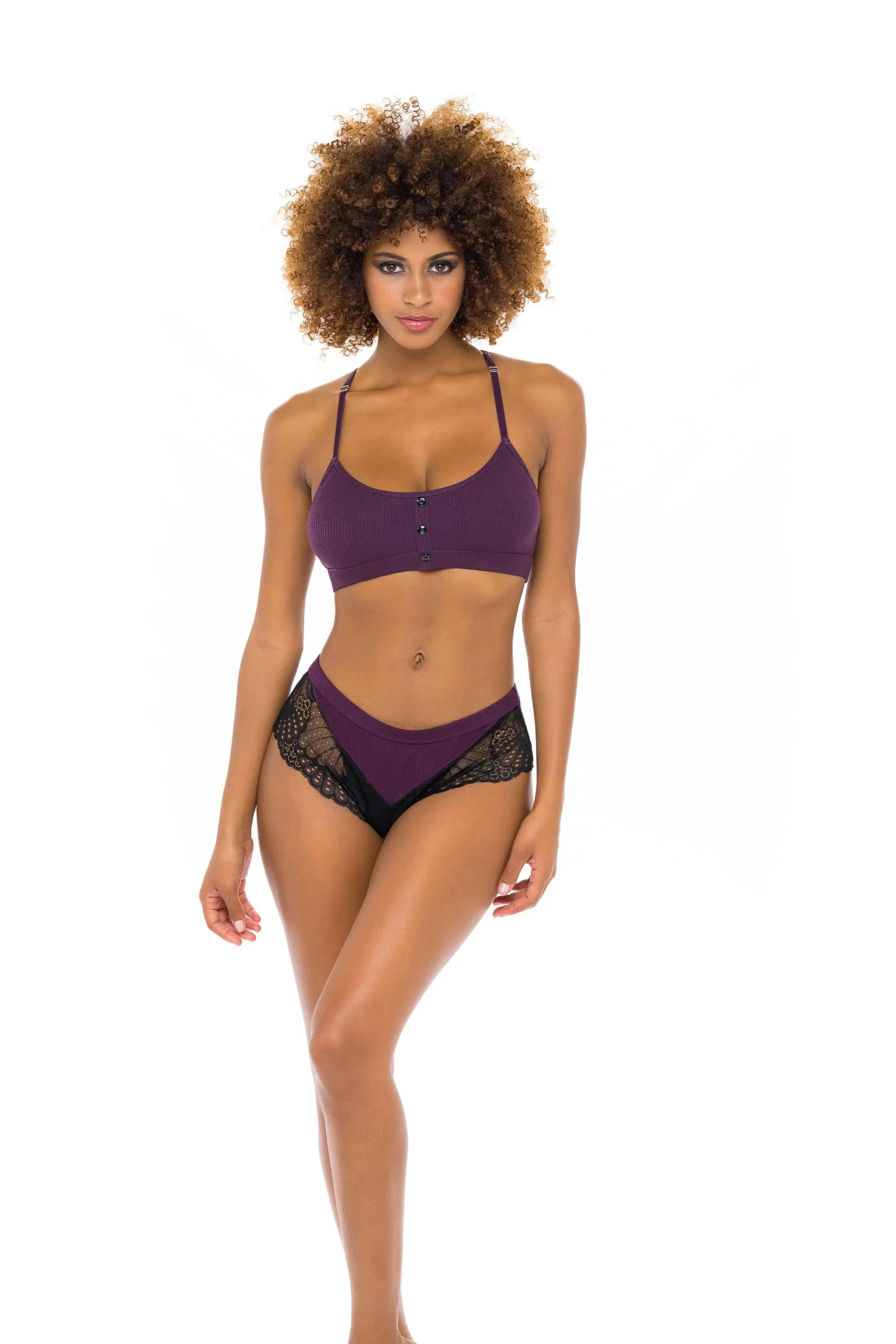 Claribel Bralette & Boyshort Set