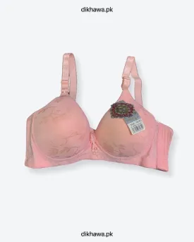 Comfortable Bra 2588 Peach- Single Padded Non Wired - Mi Sinuo- 2021