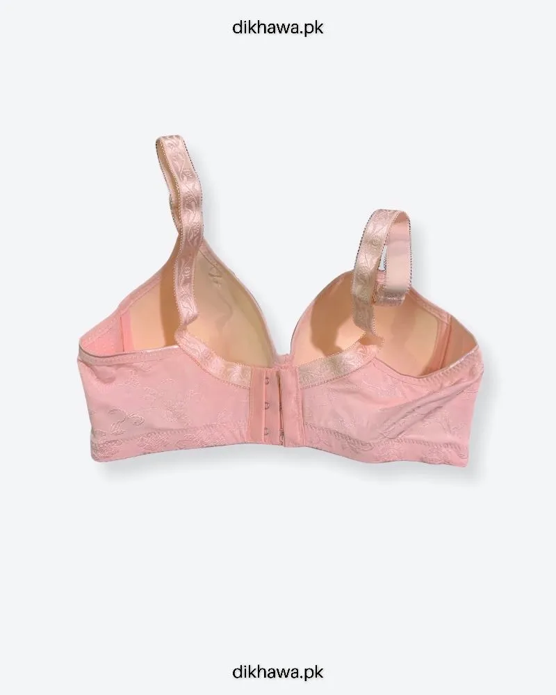 Comfortable Bra 2588 Peach- Single Padded Non Wired - Mi Sinuo- 2021