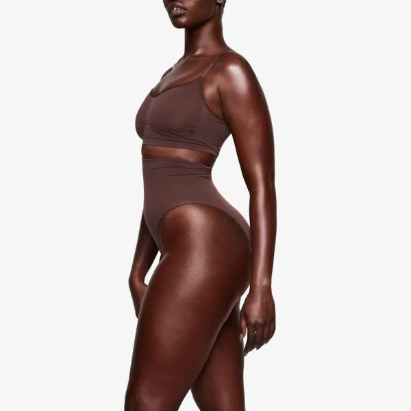 Core Control High Rise Stretch Briefs Skims, cocoa