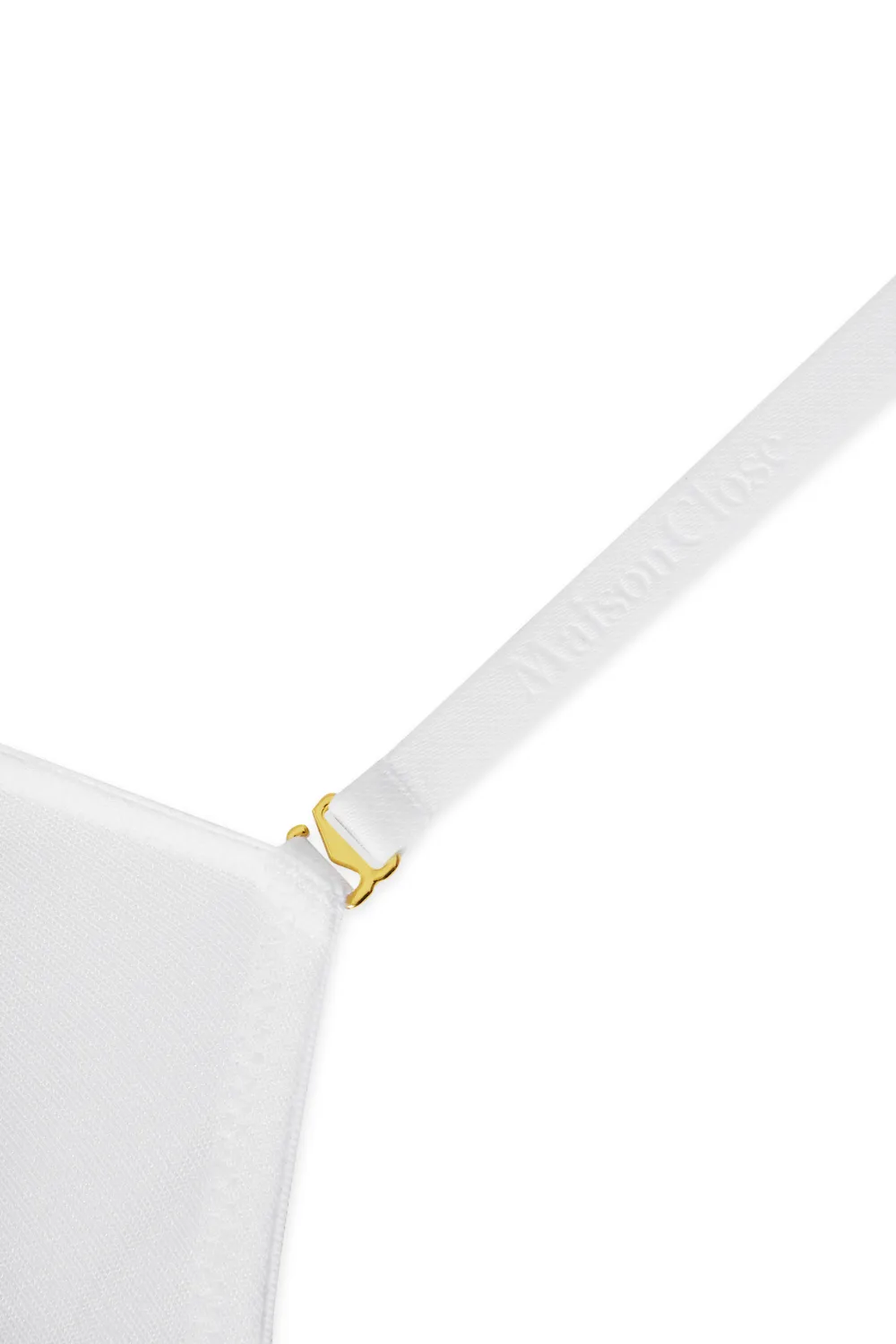 Corps à Corps Wire Bra White