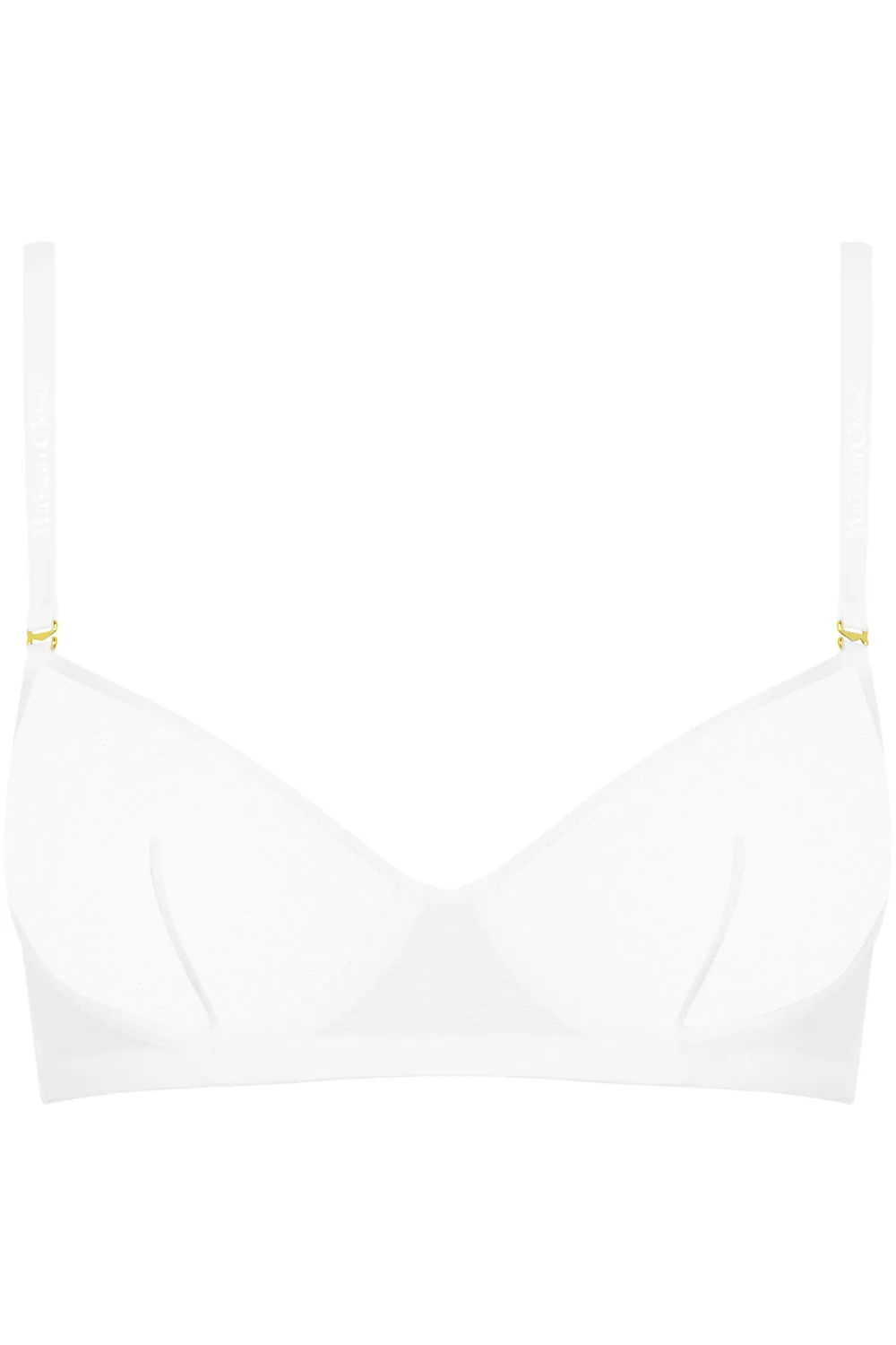 Corps à Corps Wire Bra White