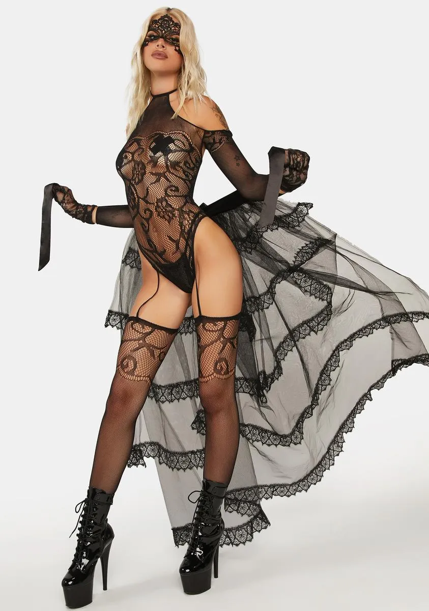 Craving For You Fishnet Bodysuit