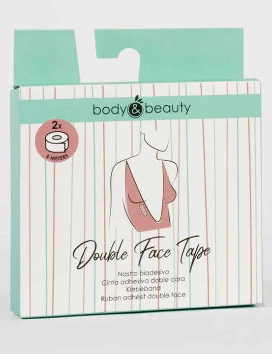 Double Face Tape - 2Rolls Dispenser Transparent 390