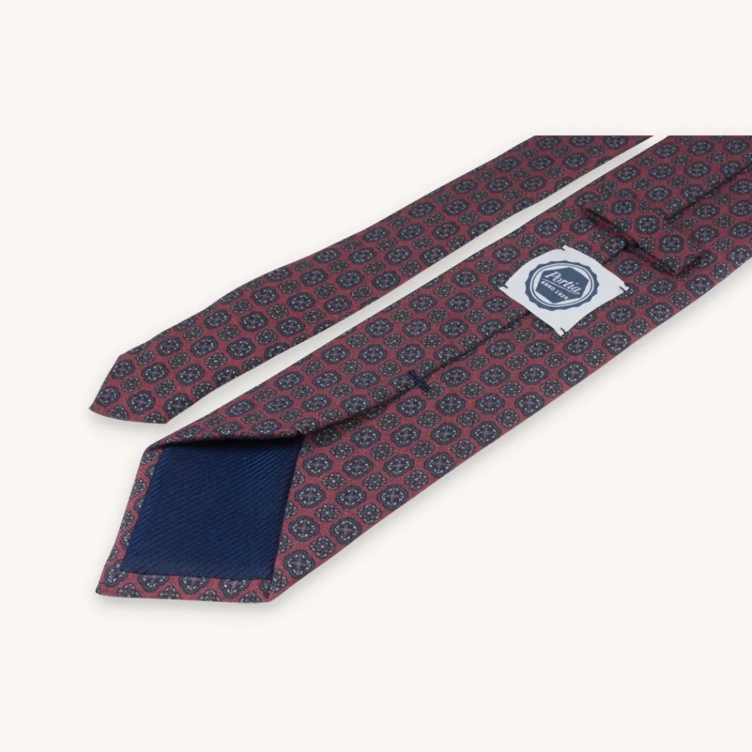 Dusty Pink Wool Tie