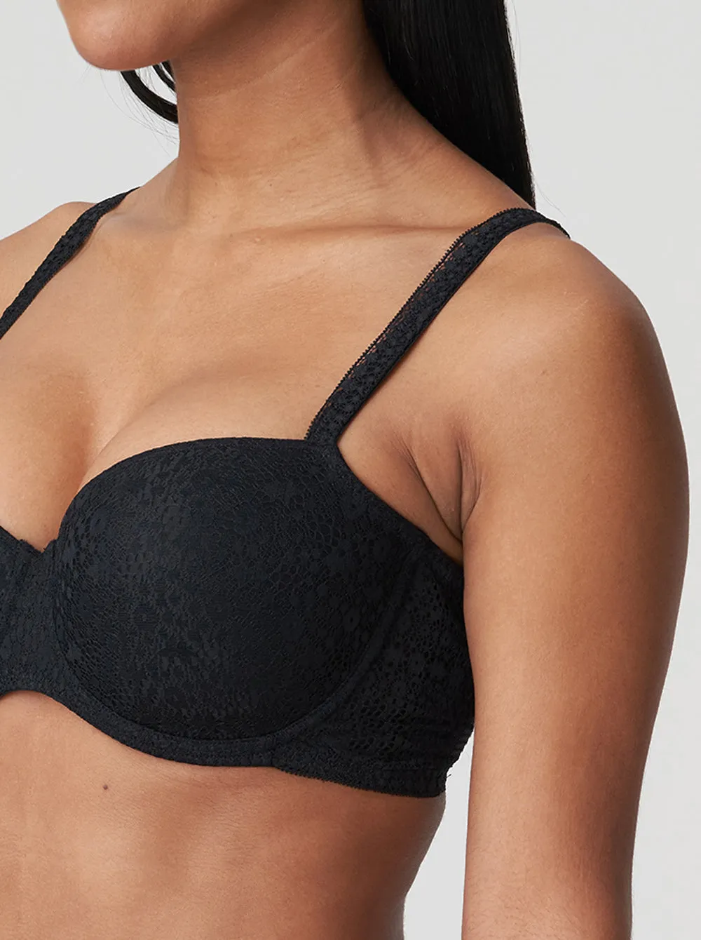 Epirus Balcony Bra - Black