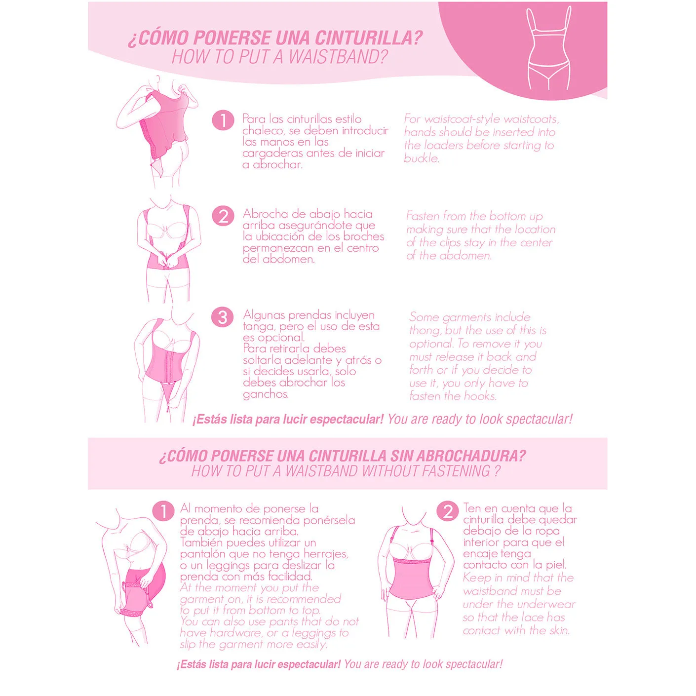 Fajas MYD 0053 Tummy Control Shapewear for Women Everyday Use Colombian Fajas for Dresses