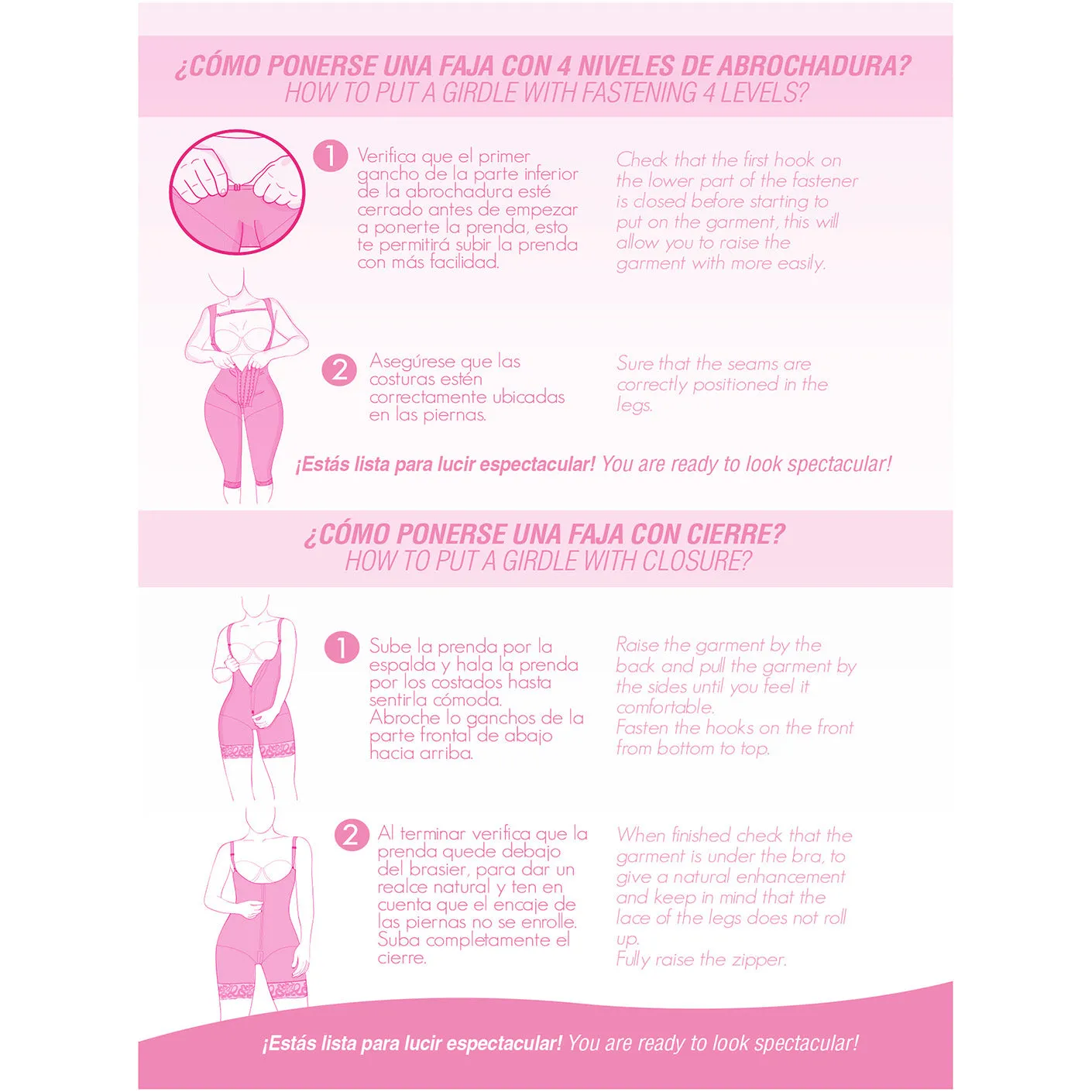 Fajas MYD 0080 Tummy Control Postpartum Faja | Post Surgery Shapewear for Women