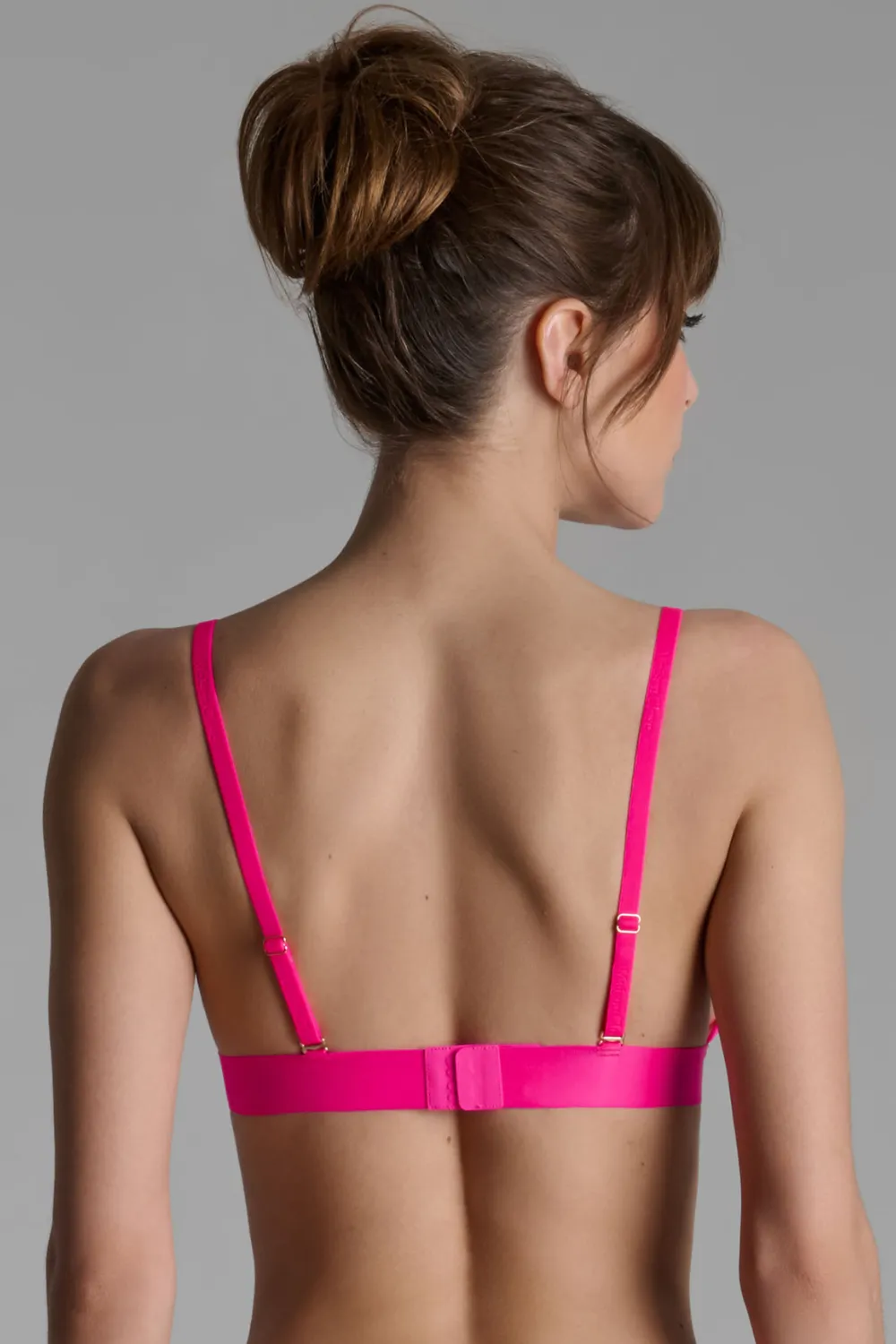 Flashback Lace Triangle Bra Pink