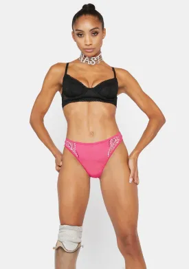 Floral Fantasy High Waist Panties