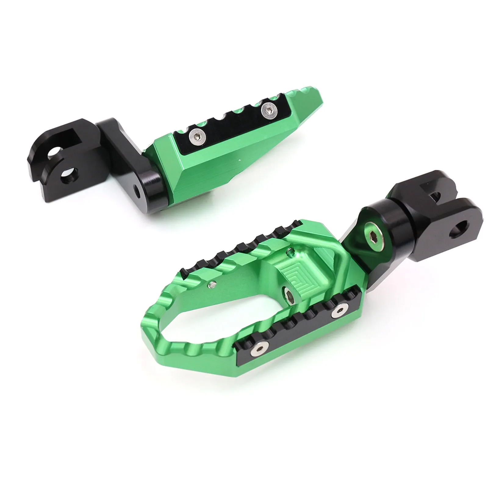 {Front}  Fits Triumph Daytona 675 R Thruxton R TRC Touring 40mm Multi-Step Wide Foot Pegs