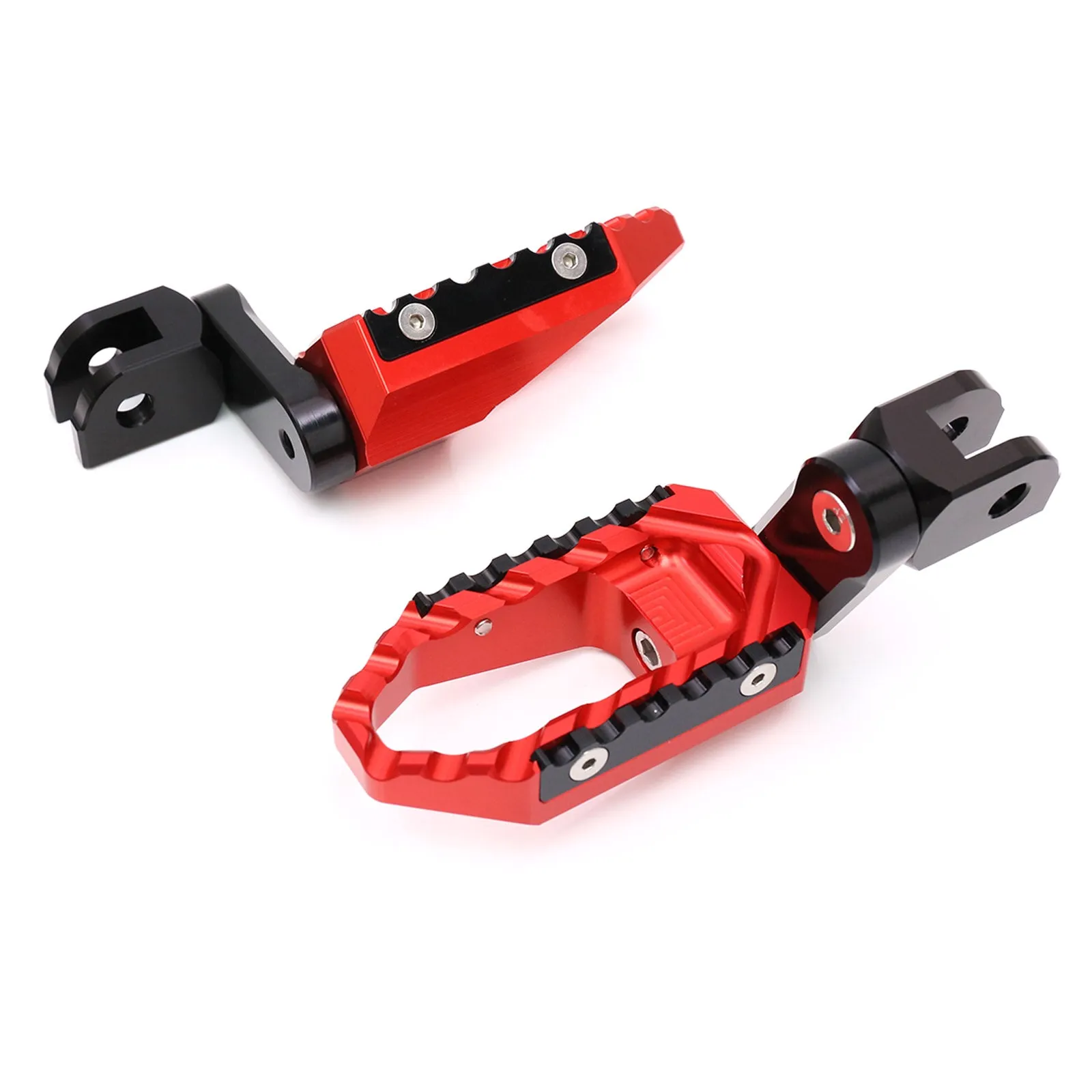{Front}  Fits Triumph Daytona 675 R Thruxton R TRC Touring 40mm Multi-Step Wide Foot Pegs