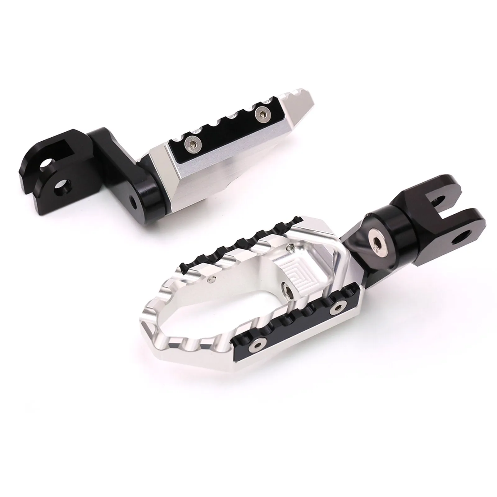 {Front}  Fits Triumph Daytona 675 R Thruxton R TRC Touring 40mm Multi-Step Wide Foot Pegs