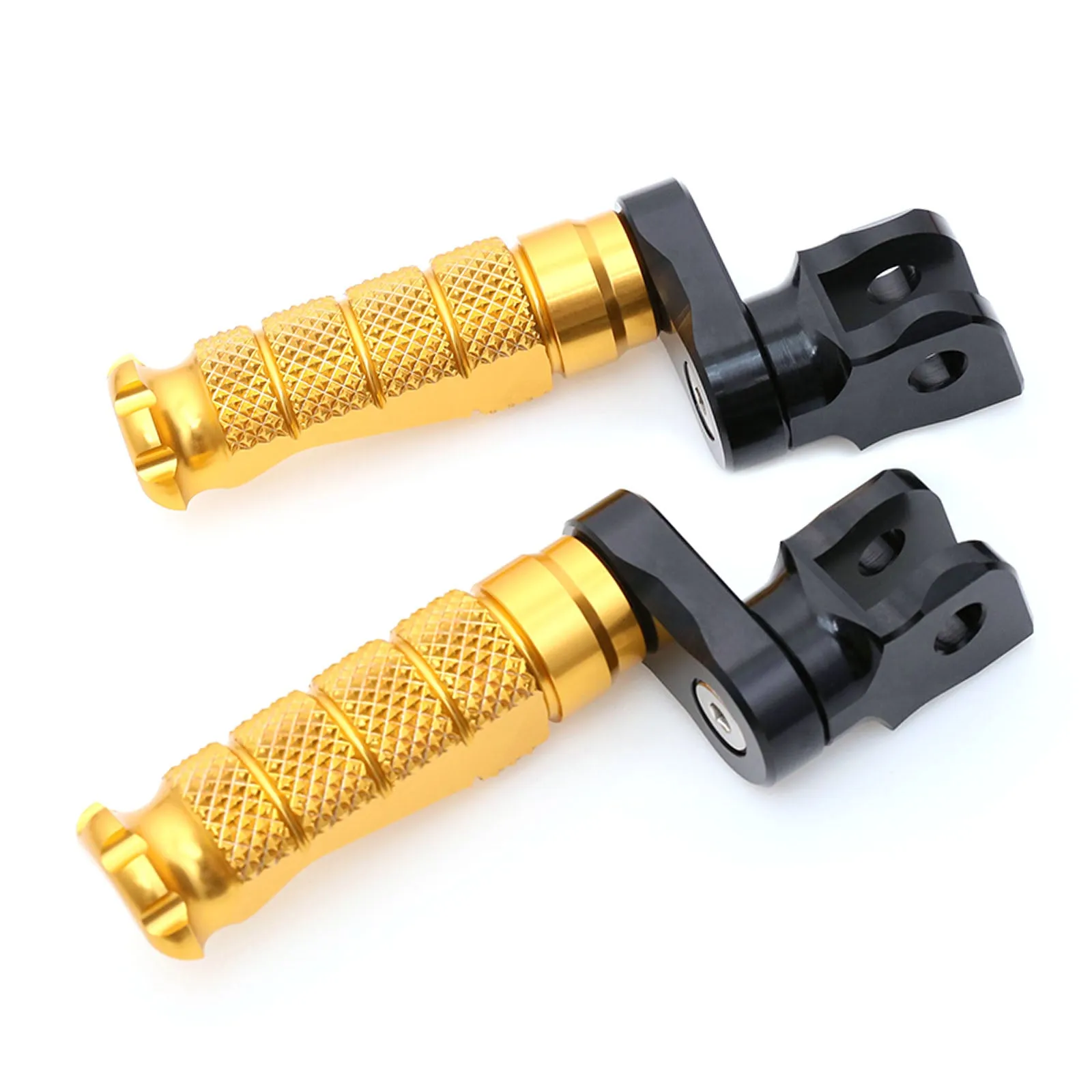 {Front}  Fits Triumph Daytona 675 Thruxton R R-FIGHT 25mm Adjustable Foot Pegs