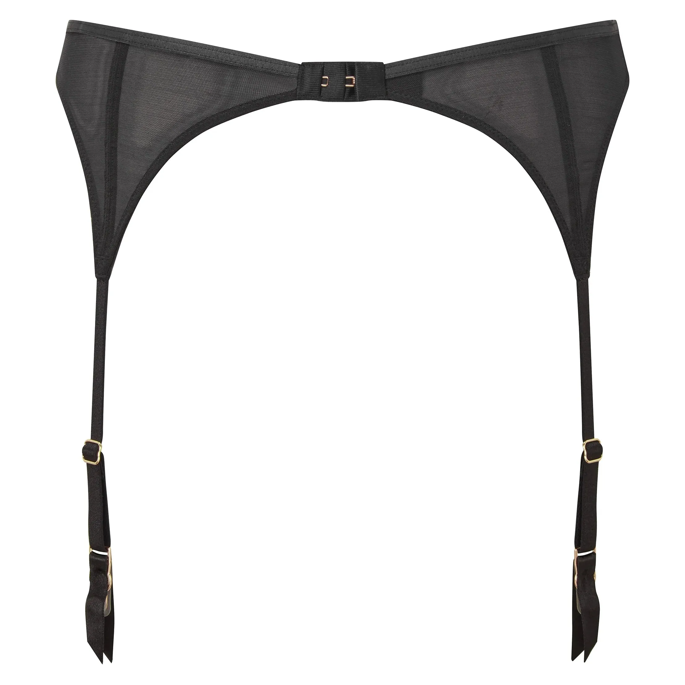 Gossard VIP Captivate Sheer Mesh Garter Belt