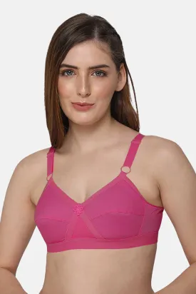 Intimacy Full Figure Bra in Fuchsia with Natural Lift and Adjustable Support